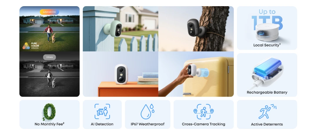 Eufy C35 Security Cameras